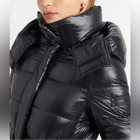 Karl Lagerfeld | Jackets & Coats | Karl Lagerfeld Paris Womens Contrast ...